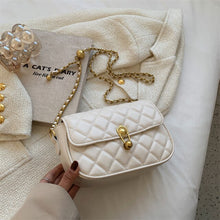 Load image into Gallery viewer, Embroidery Thread Small PU Leather Crossbody Bags For Women 2022 hit Trend Women&#39;s Branded Trending Shoulder Handbags