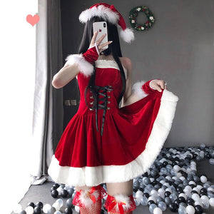 Erotic Lingerie Christmas Outfit Nightclub Moose Maid Outfit Cosplay Game Uniform Temptation Sexy Slut Lingere Set Linger