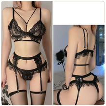 Load image into Gallery viewer, Erotic Lingerie Sexy Deep V Waistless Temptation Passionate Bondage SM Set Stripper Outfit Dancewear Sex Outfits for Women