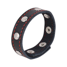 Load image into Gallery viewer, Exotic Accessories of Leather Bondage Penis Tock Ring for Male Cock Ring Gaine Penis Testicle Cage to Erection Enhancing