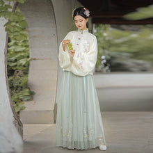 Load image into Gallery viewer, Fairy Princess Costume Tang Suit Chinese Traditional Hanfu Dress For Women Ancient Tang Dynasty Folk Dance Stage Performance