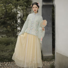 Load image into Gallery viewer, Fairy Princess Costume Tang Suit Chinese Traditional Hanfu Dress For Women Ancient Tang Dynasty Folk Dance Stage Performance