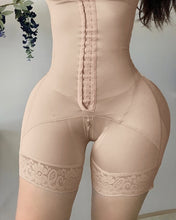 Load image into Gallery viewer, Fajas Colombian Girdle Waist Trainer Butt Lifter Shapewear Women Tummy Control Body Shaper Front Hooks Sheath Slimming  Flat