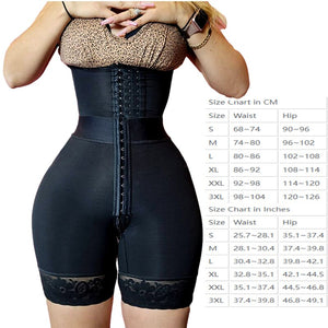 Fajas Colombianas Originales High Compression Butt Lifter Shorts Charming Curves Slimming Push-Up Ass Lift Hips Waist Control