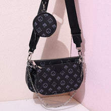 Load image into Gallery viewer, Famous Brand Designer 3-IN-1 Messenger Bag Satchel Leather Floar Crossbody Bag Handbag Tote Clutch New Shoulder Bag Classic Hobo