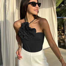 Load image into Gallery viewer, Fashion 2022 Summer Chic White Women&#39;s Clothing Basic  Bottoming Crop Top Rave Festival Sexy Sleeve Tops Streetwear