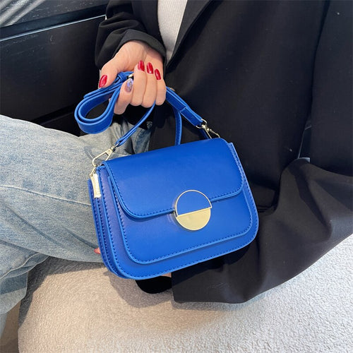 Fashion Mini PU Leather Crossbody Bags for Women Luxury Brand Handbags Shoulder Bags Ladies Shopper Armpit Purses 2022 In Trend