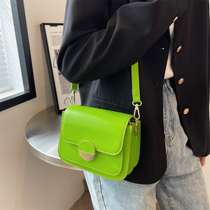 Fashion Mini PU Leather Crossbody Bags for Women Luxury Brand Handbags Shoulder Bags Ladies Shopper Armpit Purses 2022 In Trend