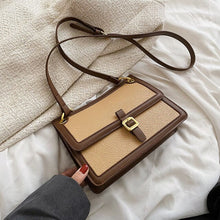 Load image into Gallery viewer, Fashion Small PU Leather Crossbody Bag for Women 2022 Luxury Brand Designer One Shoulder Handbag and Purses In Trend