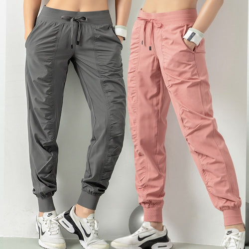 Fashion Women Solid Jogger Pants Autumn Elastic Waist Long Trousers Ladies Loose Sport Sweatpants Harern Pants Streetwear