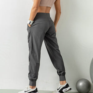 Fashion Women Solid Jogger Pants Autumn Elastic Waist Long Trousers Ladies Loose Sport Sweatpants Harern Pants Streetwear