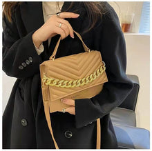 Load image into Gallery viewer, Fashion one-shoulder high-quality texture popular all-match small square bag portable western style diagonal bag