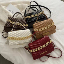 Load image into Gallery viewer, Fashion one-shoulder high-quality texture popular all-match small square bag portable western style diagonal bag