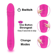 Load image into Gallery viewer, Female Sensitive Spot Massage Wand with Rechargeable 10 Vibration Modes Wireless Handheld Massager Deep Tissue Stimulator