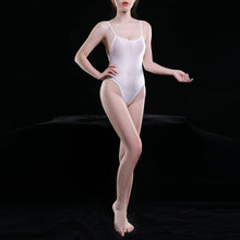 Load image into Gallery viewer, Female Swimsuit One Piece Sexy High Cut Backless Push Up Solid Swimwear Women Monokini Bodysuit Bathing Suits Swim Beach Wear