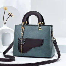 Load image into Gallery viewer, Female bag, new trendy, western style, ladies fashion texture, simple and versatile, one-shoulder messenger handbag, one drop de