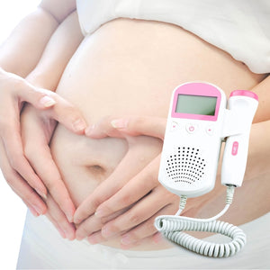 Fetal Doppler Ultrasound Baby Heartbeat Detector Home Pregnant Doppler Baby Heart Rate Monitor Pocket Doppler 2.5MHz