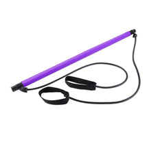 Load image into Gallery viewer, Fitness Multi-functional Yoga Pull Rods Portable Gym Pilates Bar Resistance Band Trainer Pilates Bar Gym Stick Workout