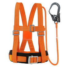 Load image into Gallery viewer, Five-Point Safety Belt Aerial Worker Outdoor Construction Protection Waist Belts Safety Electrician Belt Rescue Survival Rope