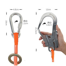 Load image into Gallery viewer, Five-Point Safety Belt Aerial Worker Outdoor Construction Protection Waist Belts Safety Electrician Belt Rescue Survival Rope