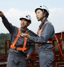 Load image into Gallery viewer, Five-Point Safety Belt Aerial Worker Outdoor Construction Protection Waist Belts Safety Electrician Belt Rescue Survival Rope