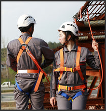 Load image into Gallery viewer, Five-Point Safety Belt Aerial Worker Outdoor Construction Protection Waist Belts Safety Electrician Belt Rescue Survival Rope