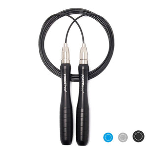 Forcefree+ Fitness Speed Jump Rope Self-Locking Adjustable Metal Skipping Ropes for Crossfit  Workout Jumping Training