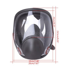 Load image into Gallery viewer, Full Face Facepiece Respirator Kit Painting Spraying Dust Silicone Gas Mask Drop Shipping