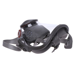 Full Face Facepiece Respirator Kit Painting Spraying Dust Silicone Gas Mask Drop Shipping
