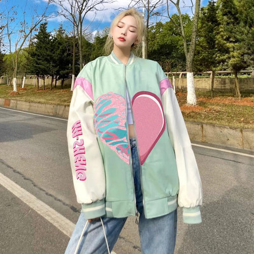 Funny Bone Print Hoodie With Zipper Women Sweatshirt  Spring Oversized Hoodie For Girl Outerwear Plus Size Punk Clothes Tops