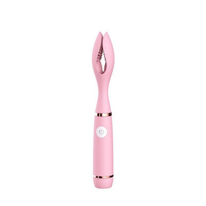 Funny Wave Clip Vibrator Double Head G-point Clitoris Stimulation Breast Vibration Fun Female Masturbator Adult Products Adult