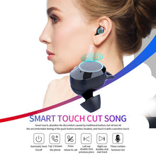 Load image into Gallery viewer, G02 V5.0 Bluetooth Stereo Earphone Wireless IPX7 Waterproof Touch Earbuds Headset 3300mAh Battery LED Display Type-c Charge Case