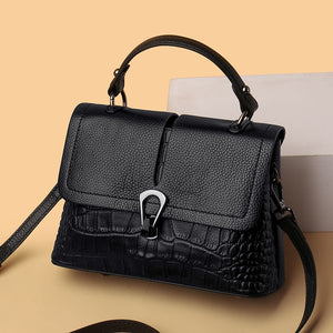 Genuine Leather Women Shoulder Bag 2021 Vintage Messenger Crossbody Bag Female Purse Totes Bag Soild Casual Cowhide Lady Handbag