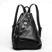 Load image into Gallery viewer, Genuine Leather Women&#39;s Backpack Trend 2022 European and American Style Shoulder Bag Fashion Large Capacity Leisure Backpack New