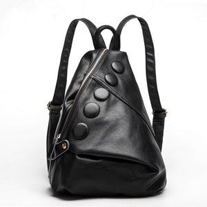 Genuine Leather Women&#39;s Backpack Trend 2022 European and American Style Shoulder Bag Fashion Large Capacity Leisure Backpack New
