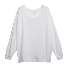 Load image into Gallery viewer, Girls&#39; summer loose V-neck simple sleeveless sweater vest + medium length lazy bottom coat