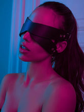 Load image into Gallery viewer, Glamour Seduction Female Leather Blindfold SM Sex Feminine Blindfold Flirting Sexy Blindfold
