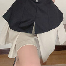 Load image into Gallery viewer, Good Quality 2021 Summer Korean Two Piece Set Women Small Fragrance Short-sleeved Slim Top + High-waist Pleated Skirts Suits New
