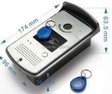 Load image into Gallery viewer, Video Intercom Door Phone System 1 RFID Card Reader HD Doorbell Camera In Stock Wholesale