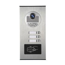 Load image into Gallery viewer, 9 inch 4/6 Apartment/Family Color Video Door Phone Intercom System With  for 6 Unit Building Intercom Inductive Card
