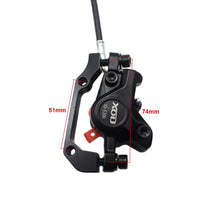 Load image into Gallery viewer, E-Bike Electric Folding Bicycle MTB Hydraulic Disc Brake Power Off For Driving Oil Disc Brake Of Bicycle Brake Caliper XOD Parts