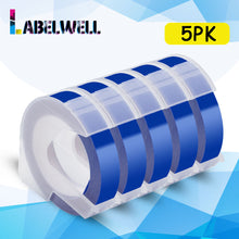 Load image into Gallery viewer, 3D Label Machine For Dymo 12965 Manual Label Maker 3D Embossing Label Printer DIY Print 9mm Dymo 3D Embossing Tape PVC Label