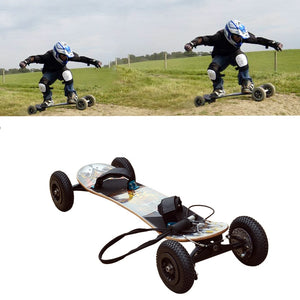 Brand New Down Hill Maple Deck Mountainboard Off Road Grass Boarding Skateboard Dirtboard Mountain Board Trucks Parts