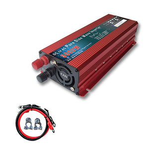 Pure Sine Wave Inverter 12V 24V 220V 110V 1000W 1600W 2000W 3000W Power Converter Solar 12V To 220V Inverter Transformer LED