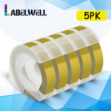 Load image into Gallery viewer, 3D Label Machine For Dymo 12965 Manual Label Maker 3D Embossing Label Printer DIY Print 9mm Dymo 3D Embossing Tape PVC Label