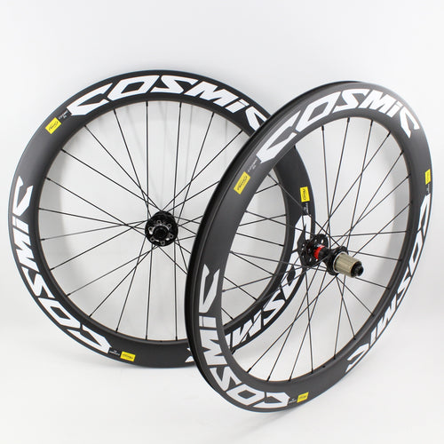 New 700C Road Bike Matt UD full carbon bicycle disc brake wheelset carbon tubular clincher tubeless rims 38/50/60/88mm Free ship
