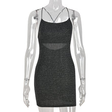 Load image into Gallery viewer, HOT Summer For 2022 Tank Strap Designer Clothes Backless Casual Evening Party Sexy Women&#39;S Prom Black Bright  Basic Corset Dress