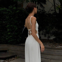 Load image into Gallery viewer, HOT Summer For 2022 Tank Strap Designer Clothes Backless Casual Evening Party Sexy WomenS Prom One Piece Basic Corset maxi Dress