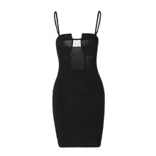 Load image into Gallery viewer, HOT Summer For 2022 Tank Strap Women&#39;S Clothes Backless Casual Evening Party Sexy  Prom Black Splicing Basic Corset Dress