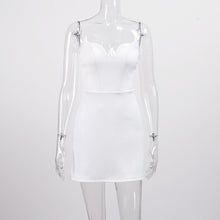 Load image into Gallery viewer, HOT Summer For 2022 Tank Strap Women&#39;s Clothes Fishbone Tube Top Casual Evening Party Sexy Black Prom Corset Mini Dress Vestidos